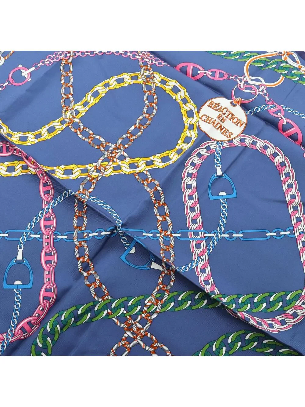 Hermes Carre90 Reaction En Chaines #309471H42B